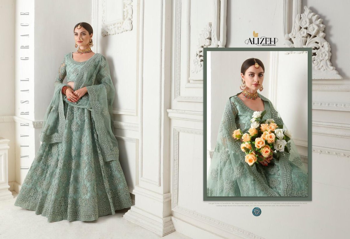 ALIZEH BRIDAL HERITAGE VOL-1 1001 TO 1004 4