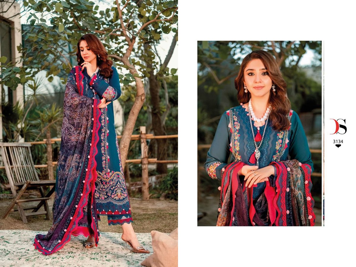 Deepsy Suit Firdous Ombre Vol-2 Super Nx 3132-3135 Series 3