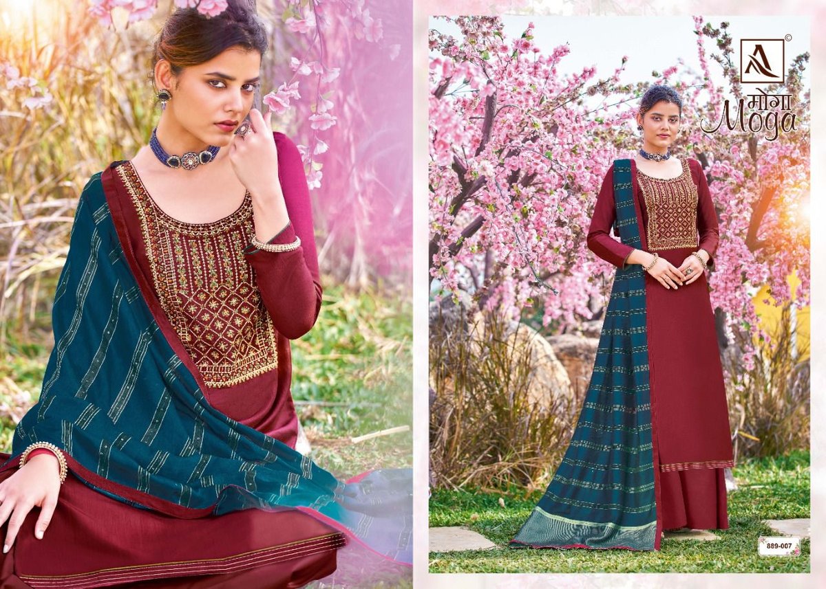 Alok Suit Moga 889-001 to 889-008 Series 7