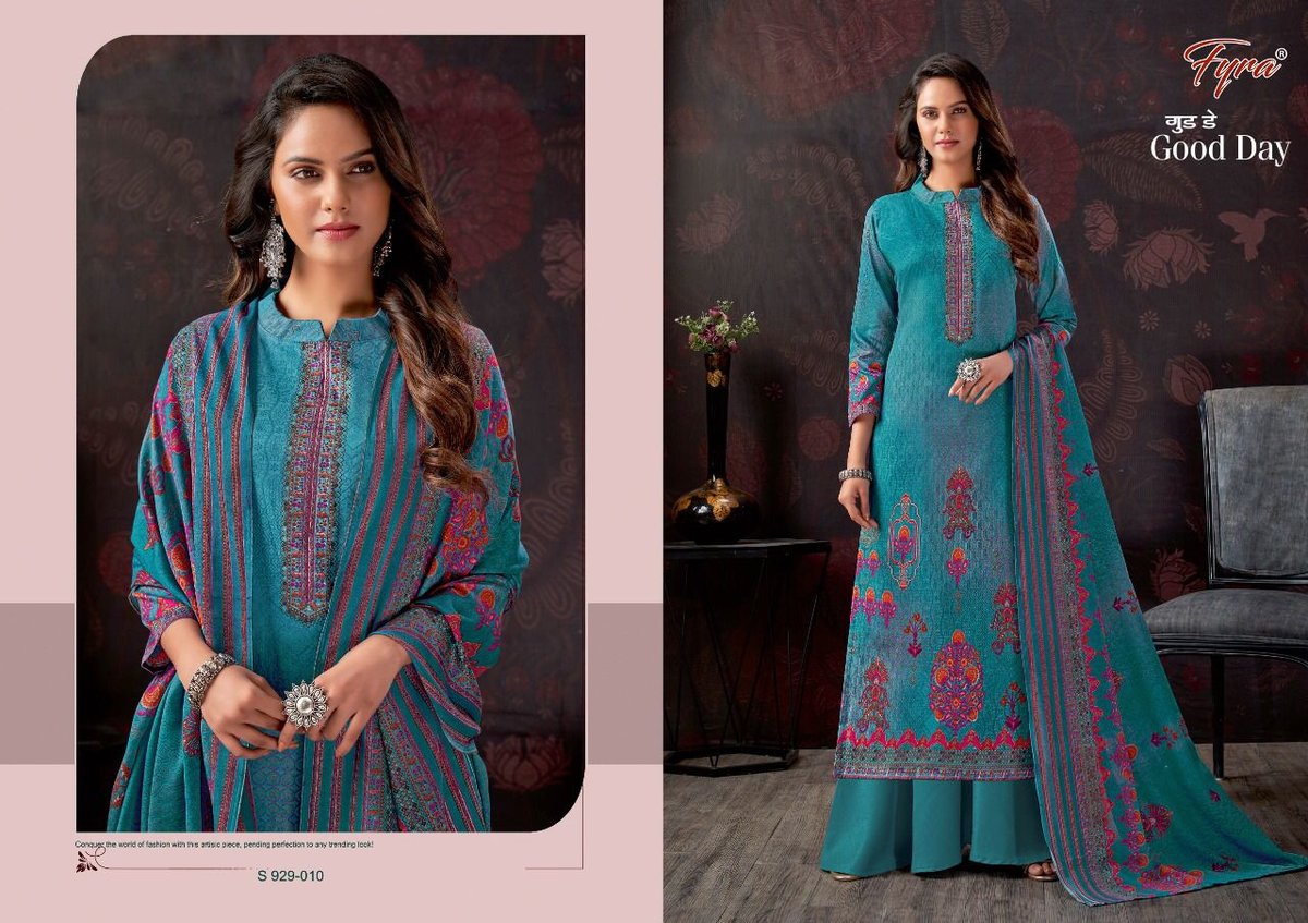 Alok Suit Fyra Good Day 929-001 to 929-010 Series 10
