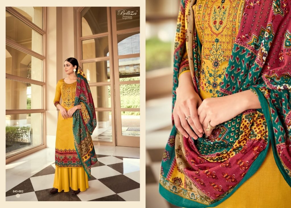 Belliza Designer Riyaaz 543-001 to 543-006 Series 2
