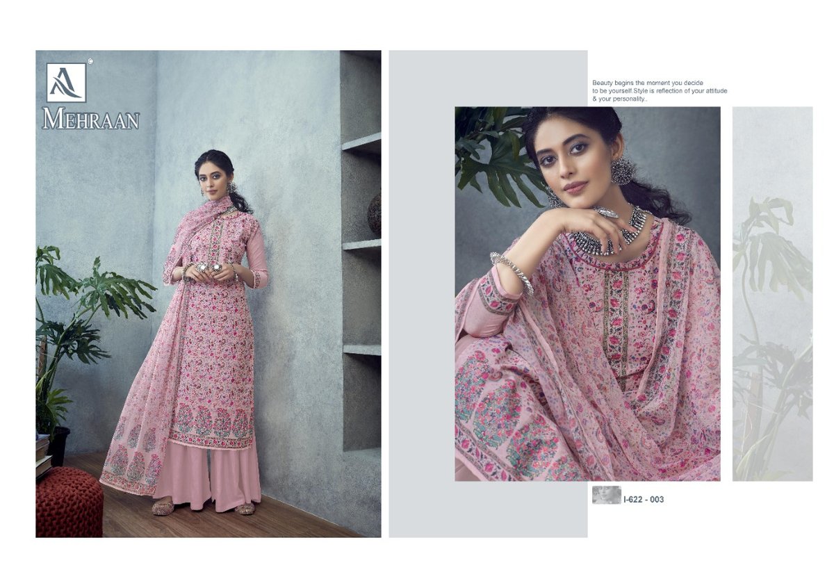 Alok Suit Mehraan 1622-001 To 1622-008 Series 3