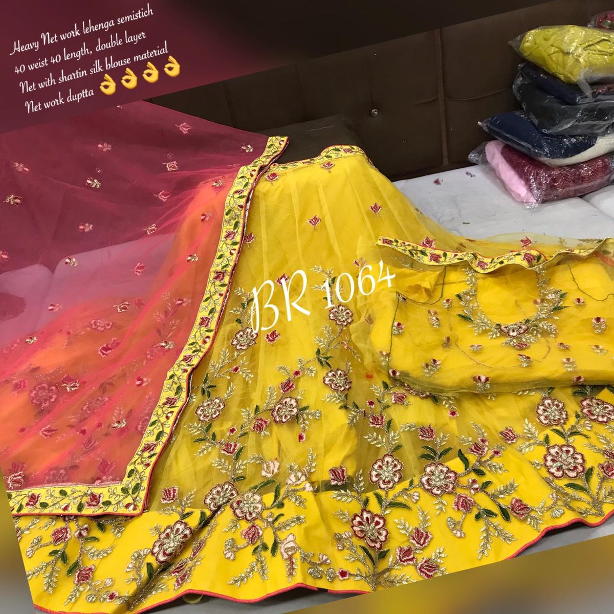 BR Designer Net Flower Designer BR 1064 Colors 7