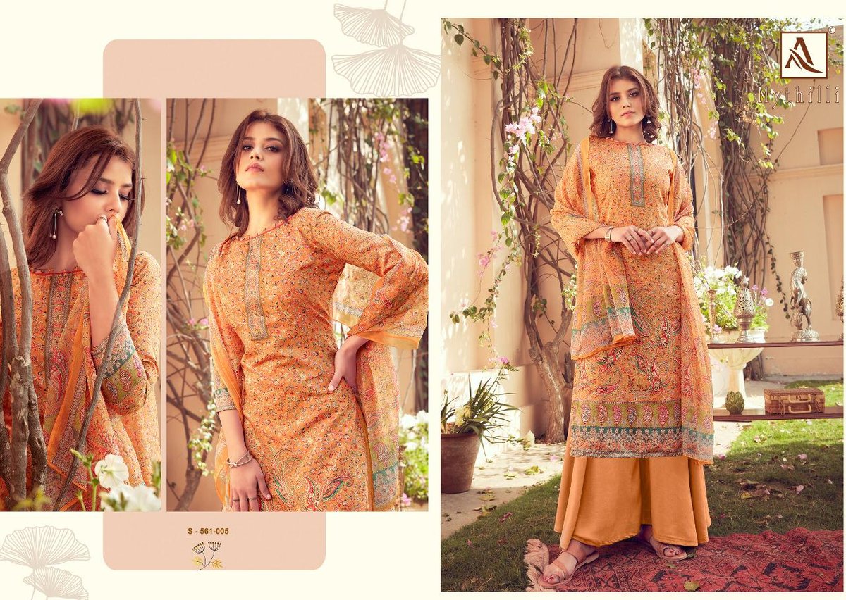 Alok Suits Mythilli 561-001 to 561-010 Series 5