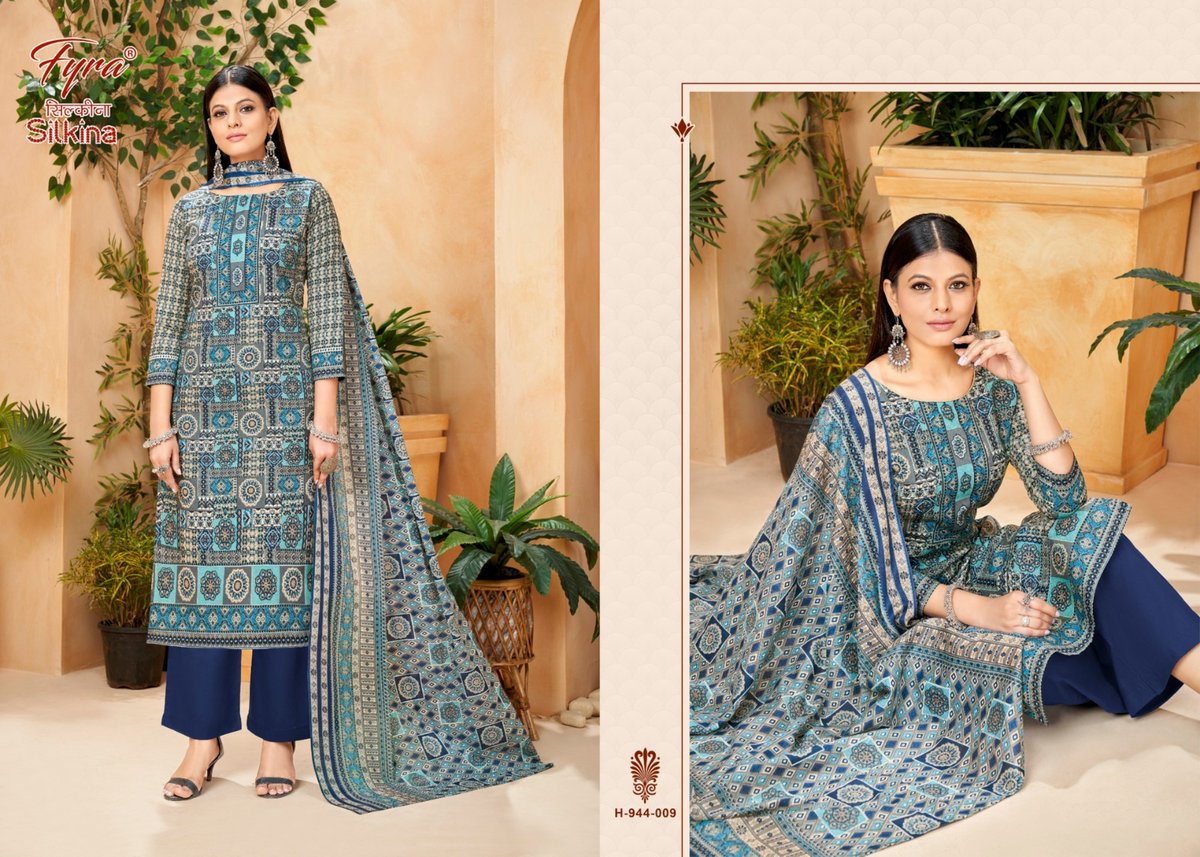 Alok Suit Fyra Silkina 944-001 to 944-010 Series 9