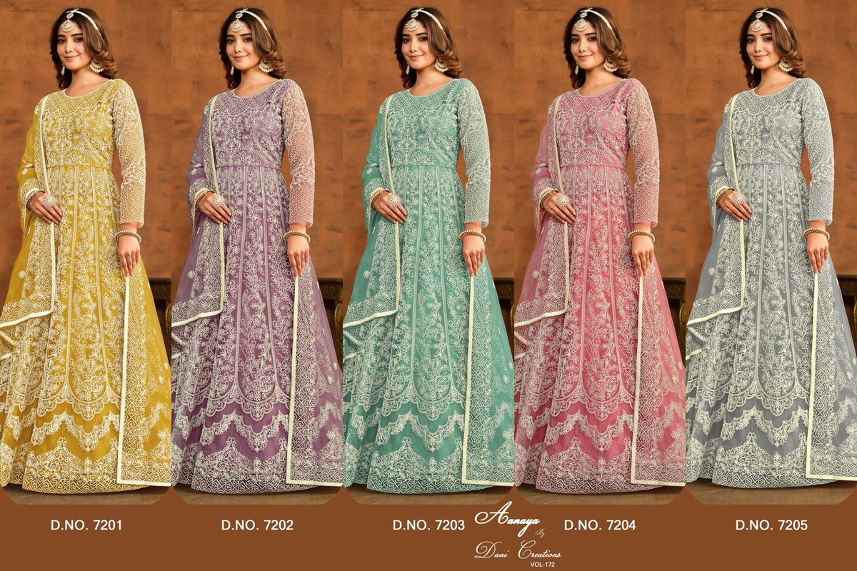 DANI CREATION ANAYA VOL-172 7201 TO 7205 6
