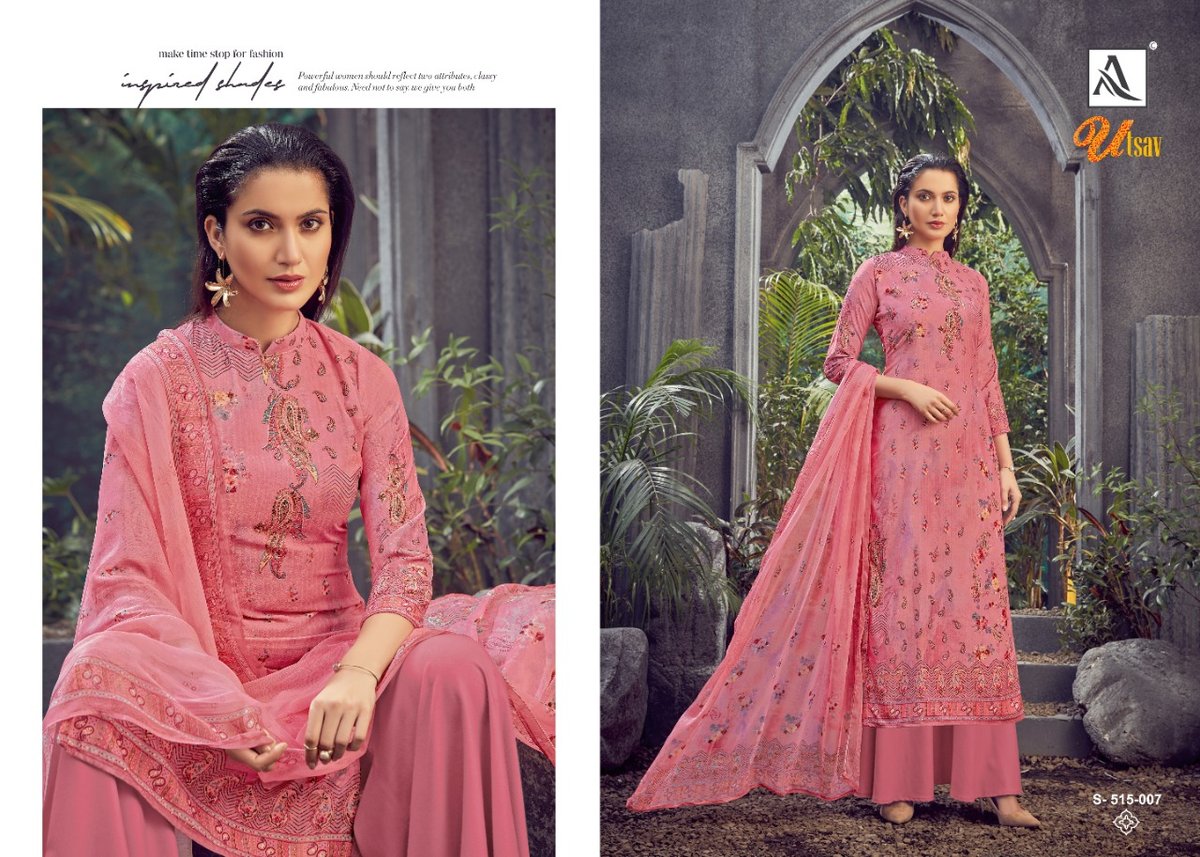 Alok Suits Utsav 515-001-515-008 Series 7