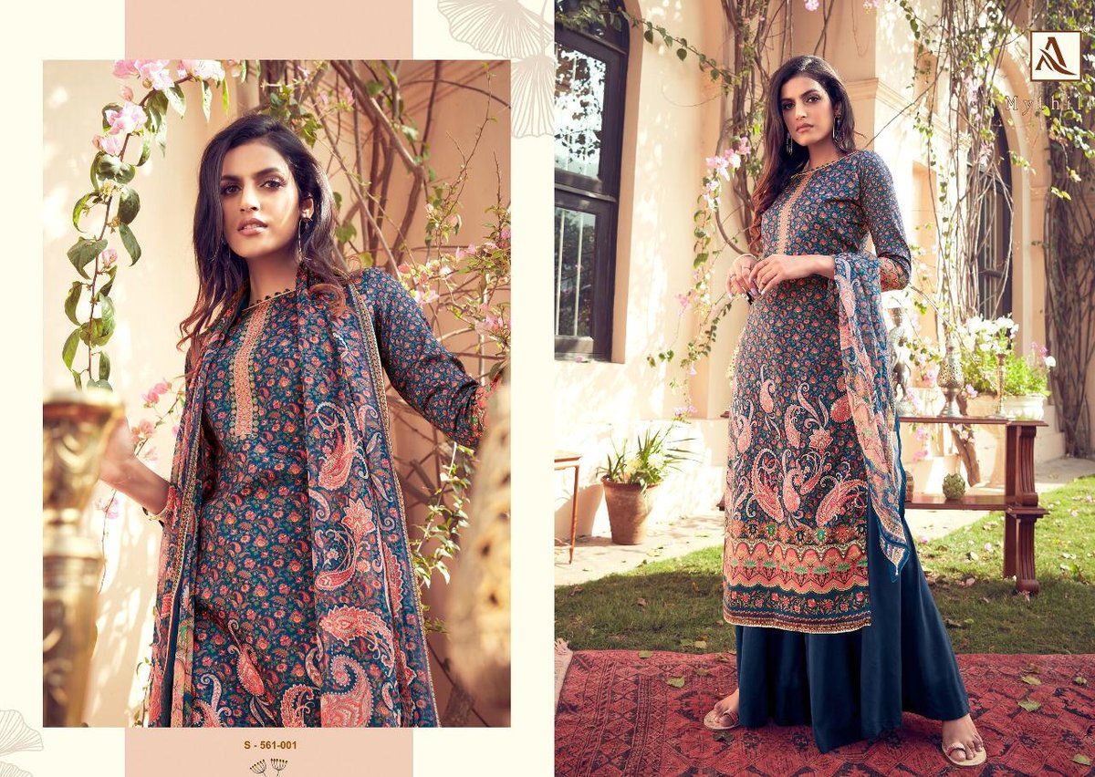 Alok Suits Mythilli 561-001 to 561-010 Series 1