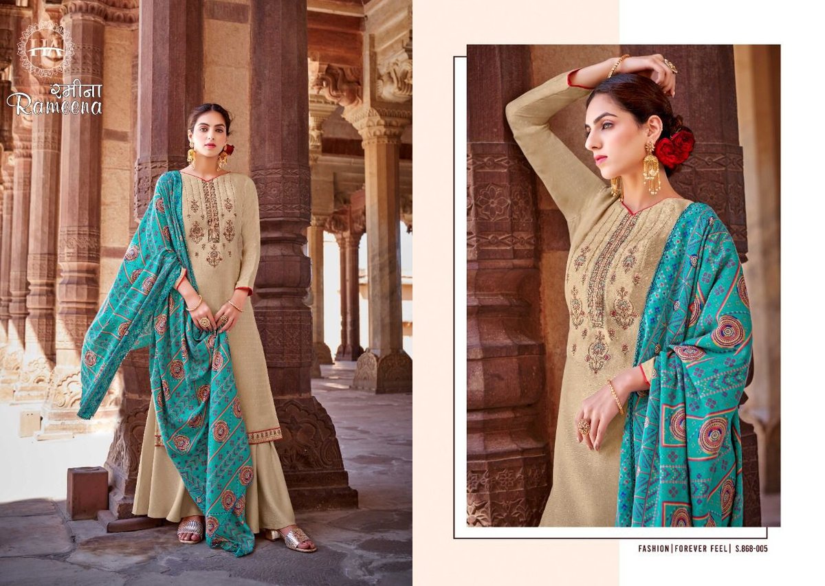 Harshit Fashion Rameena 868-001 to 868-010 Series 5