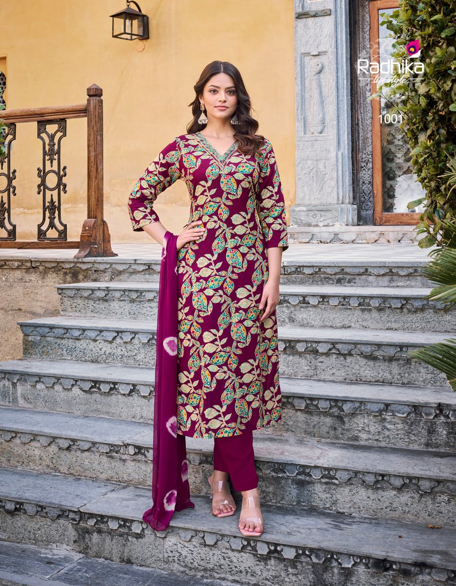 RADHIKA LIFESTYLE CASUAL VOL-1 1001 TO 1006 1