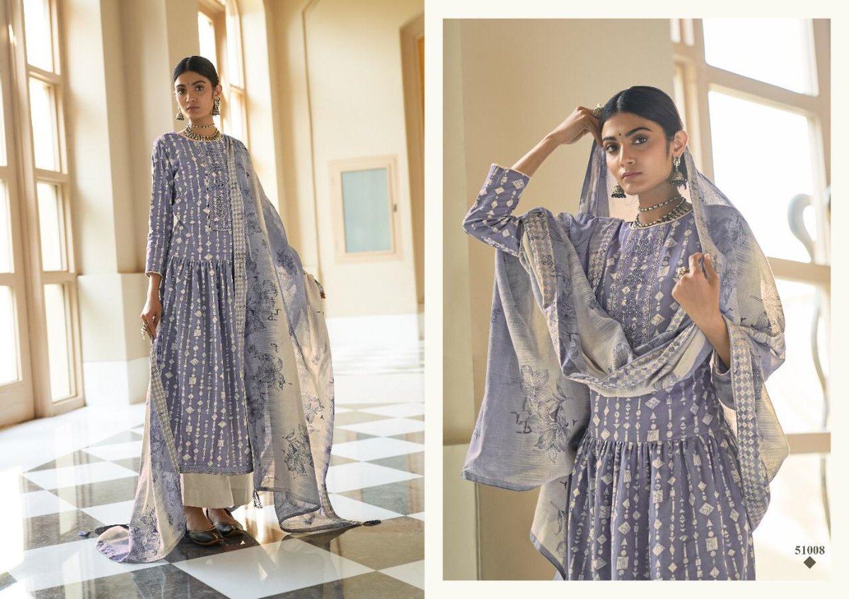Ankit Textiles Zarina 51001-51010 Series 8
