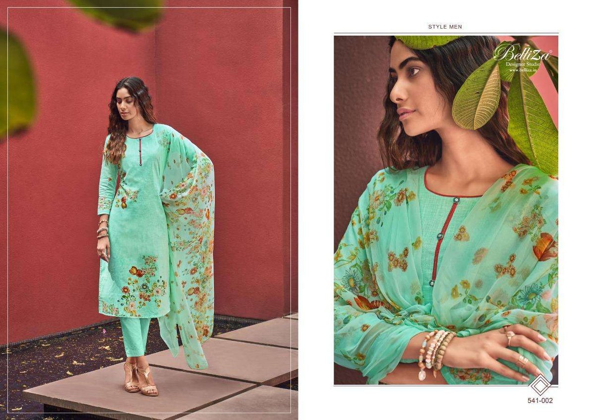 Belliza Designer Nakshatra Vol-4 541-001 to 541-010 Series 2