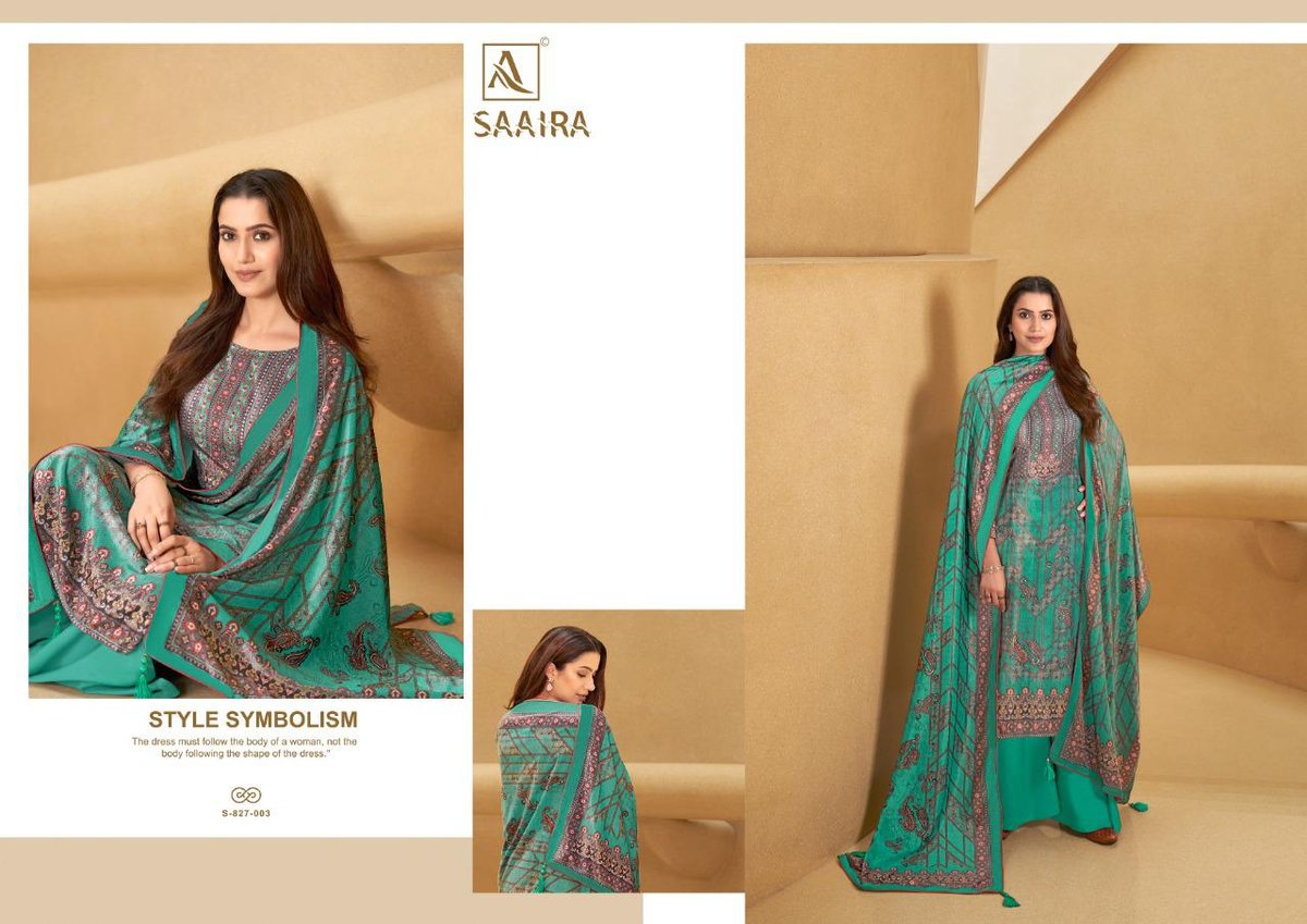 Alok Suits Saaira 827-001 to 827-008 Series 3