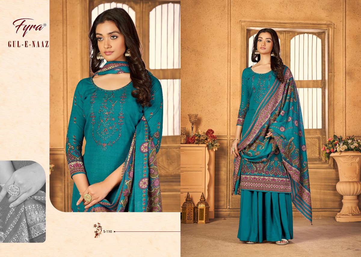 Alok Suit Fyra Gul-E-Naaz 101-110 Series 10