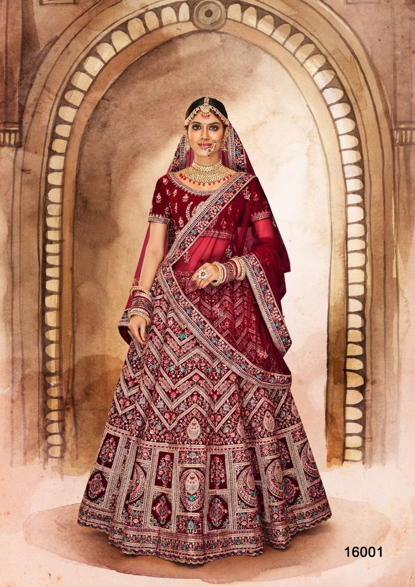 Arya Designs Pratha Vol-3 16001-16006 Series 1