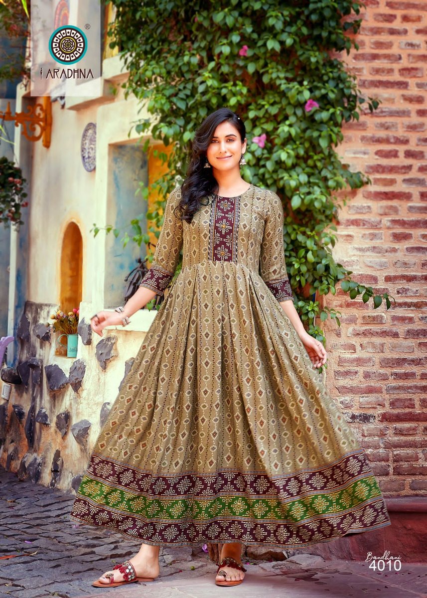 Aradhna Fashion Bandhani Vol-4 4001-4012 Series 10