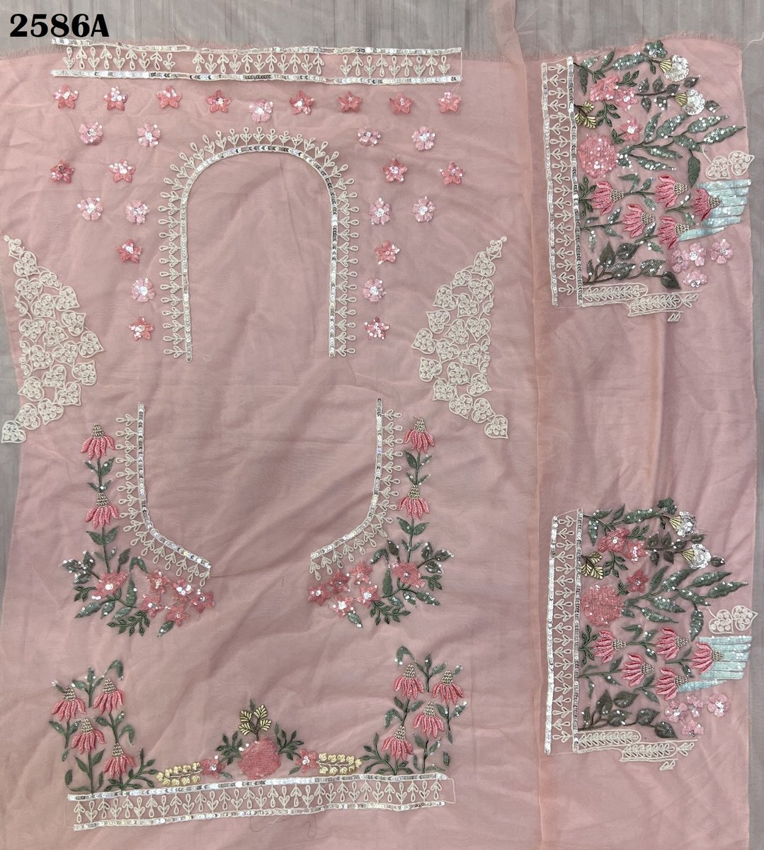 Anjani Art Bridal Lehenga 2586 Colors 4
