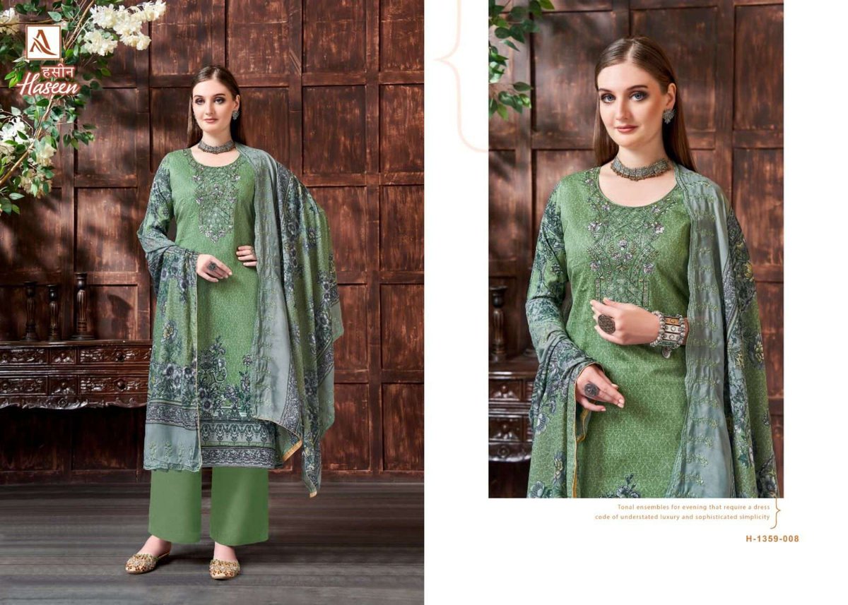 Alok Suit Haseen 1359-001 to 1359-008 Series 8