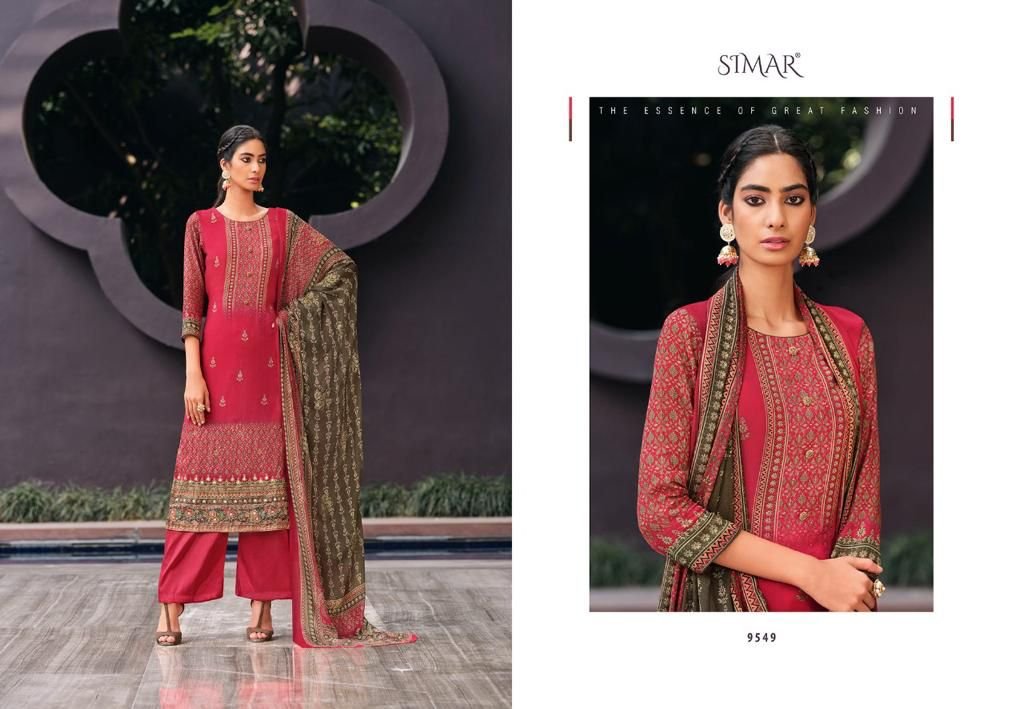 Glossy Simar Mahnoor 9549-9556 Series 1