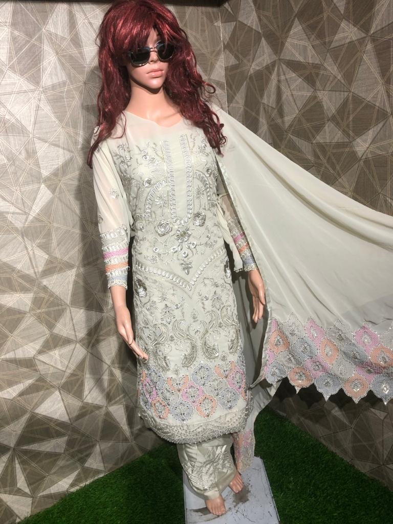 Affan Creation 108 Pakistani Style Suit 2