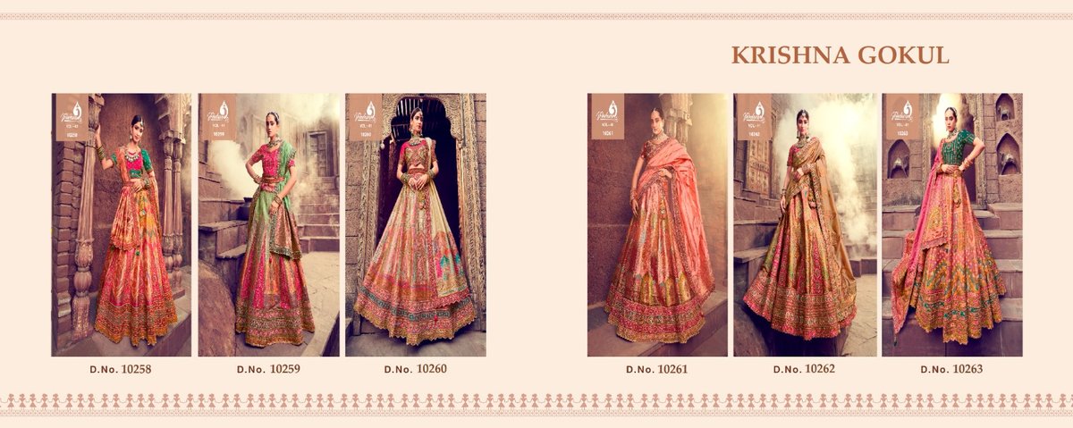Royal Vrindavan Karishna Gokul Vol-41 10258-10263 Series 7