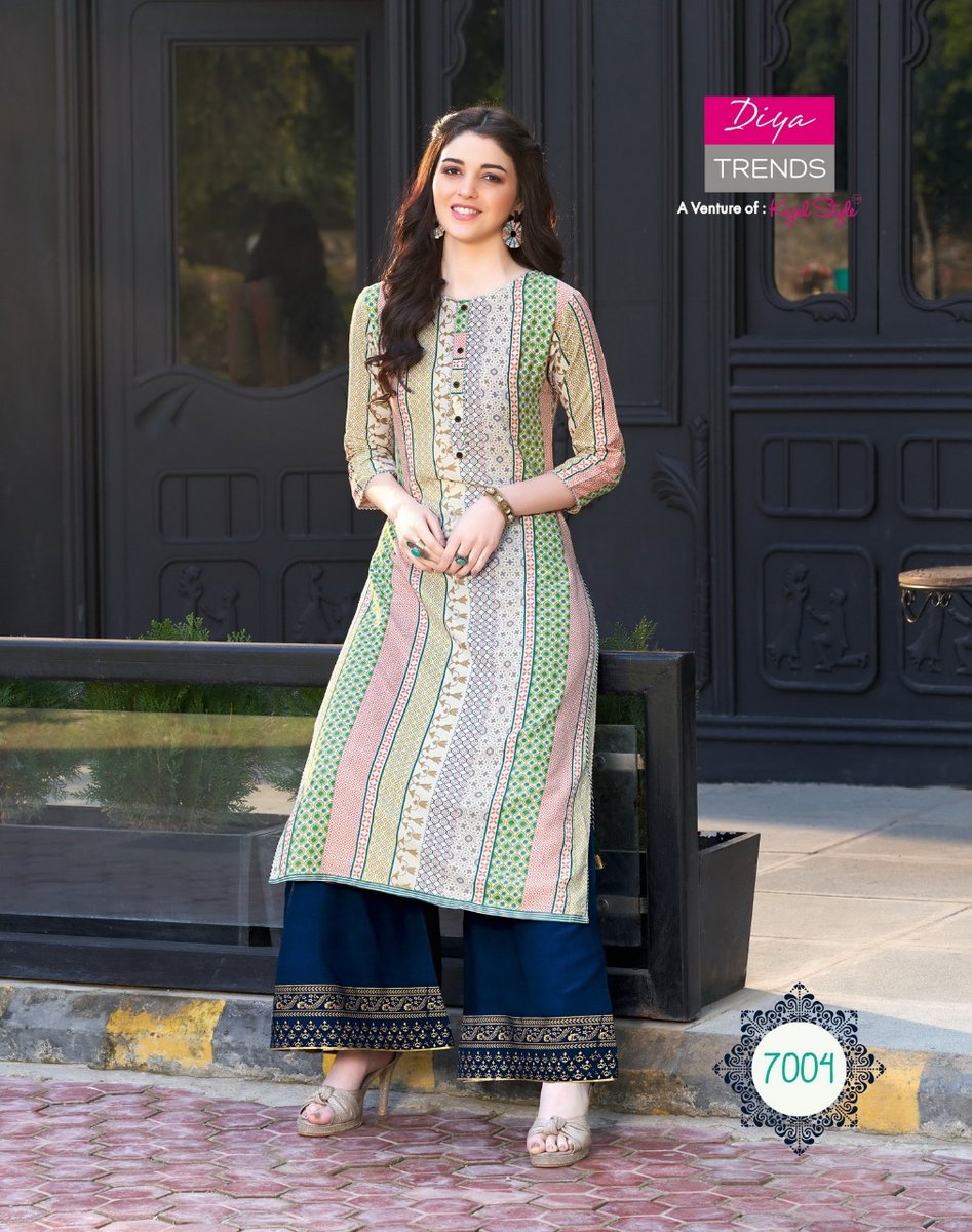 Diya Trends Biba's Vol-7 7001-7014 Series 4