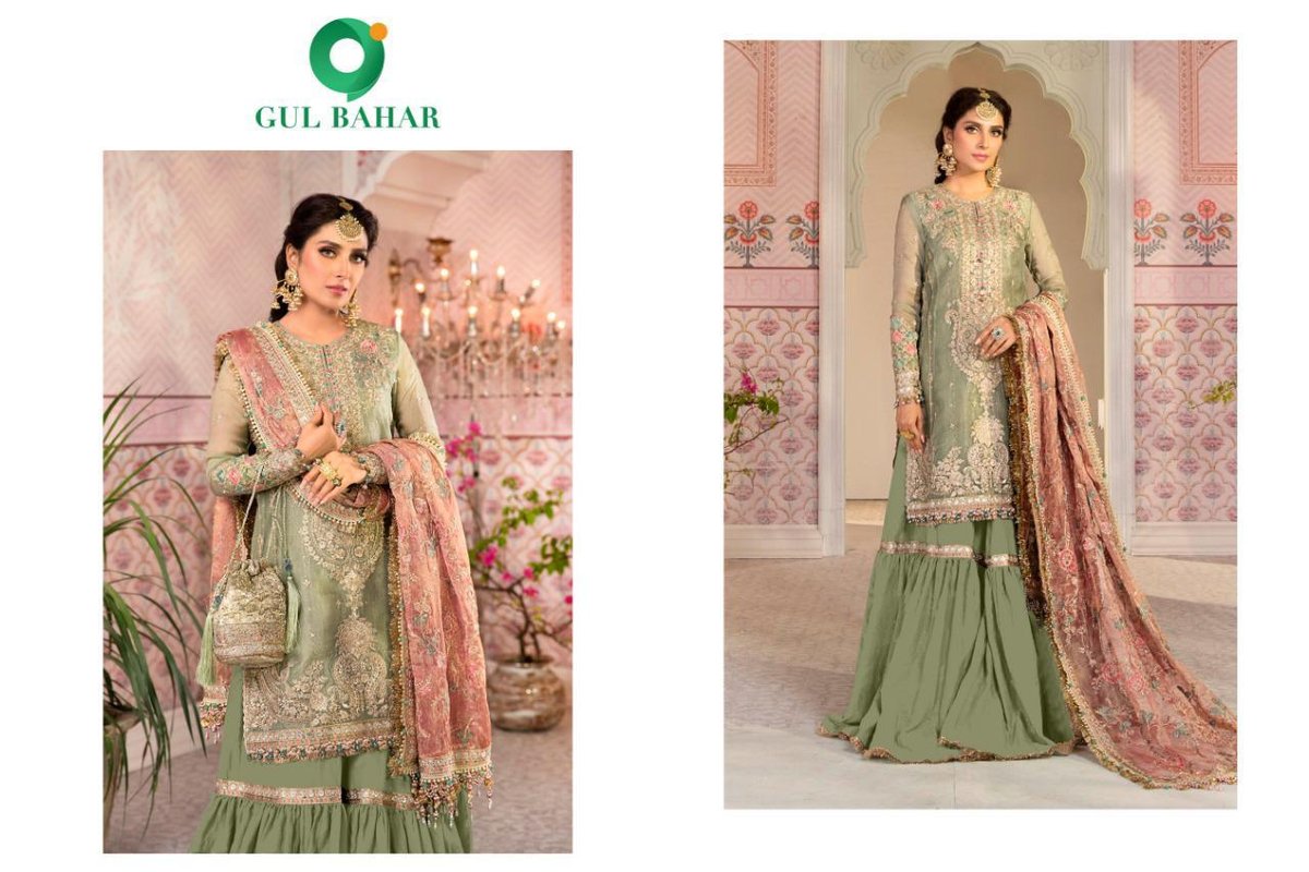 Gul Bahar Embroid Vol-1 11-14 Series 4