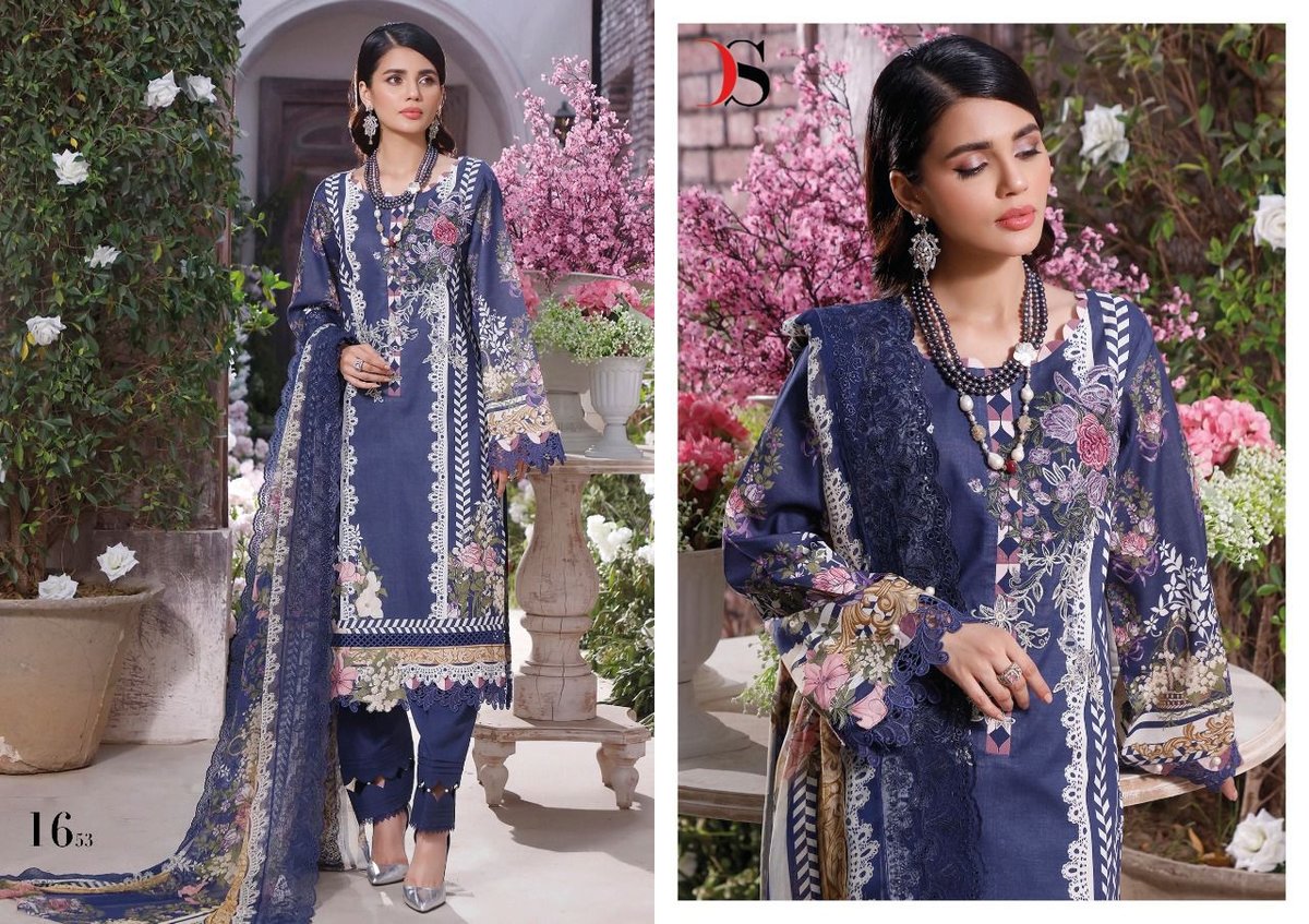 Deepsy Suits Firdous Embroidered Dupatta Vol-2 1651-1658 Series 3