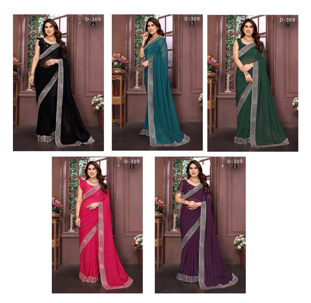 DURGA FASHION 309A TO 309E 6