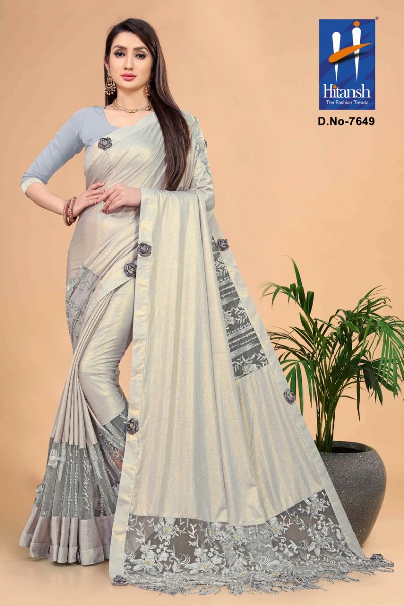 Hitansh Saree 7640-7649 Series 7