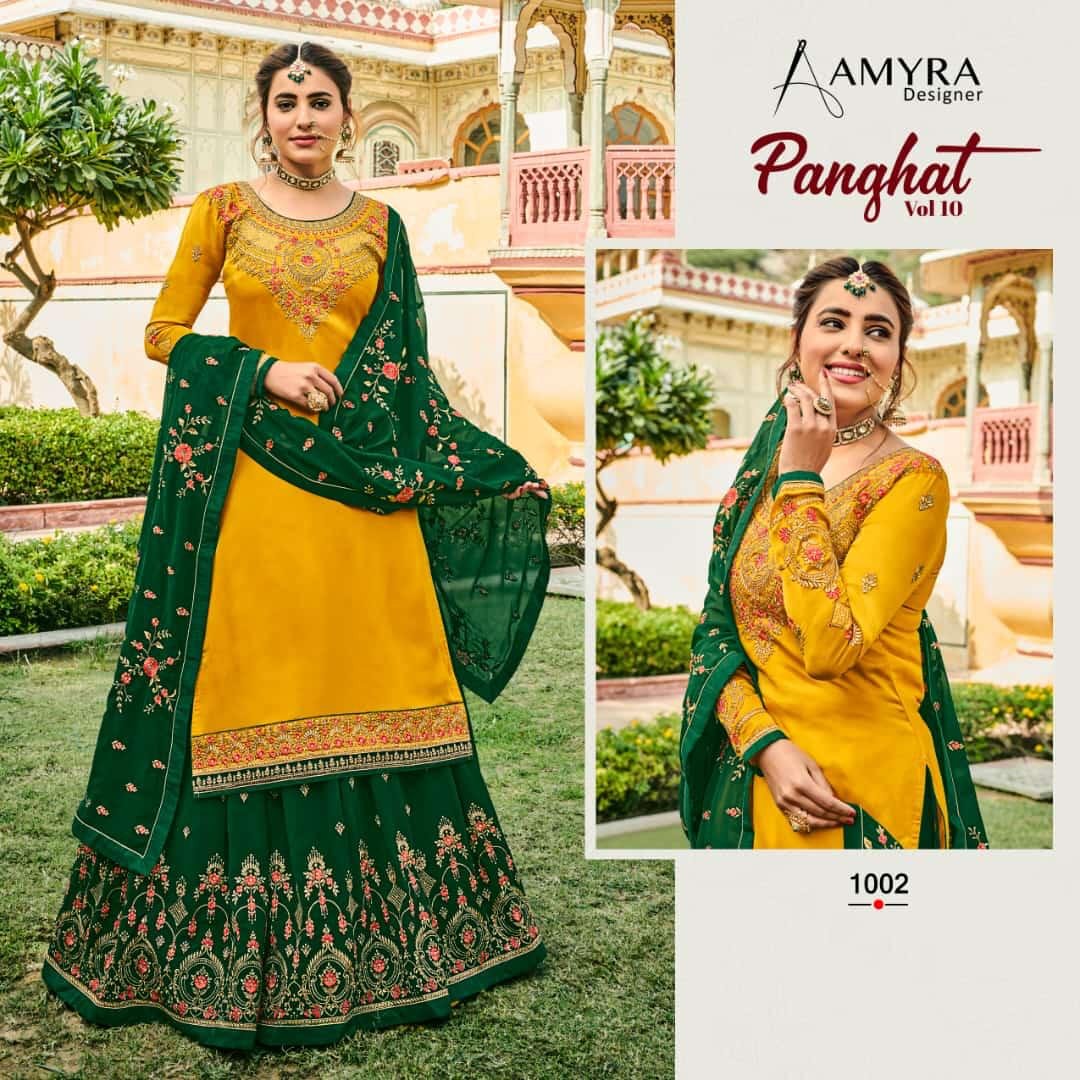 Amyra Designer Panghat Vol-10 1001-1006 Series 2