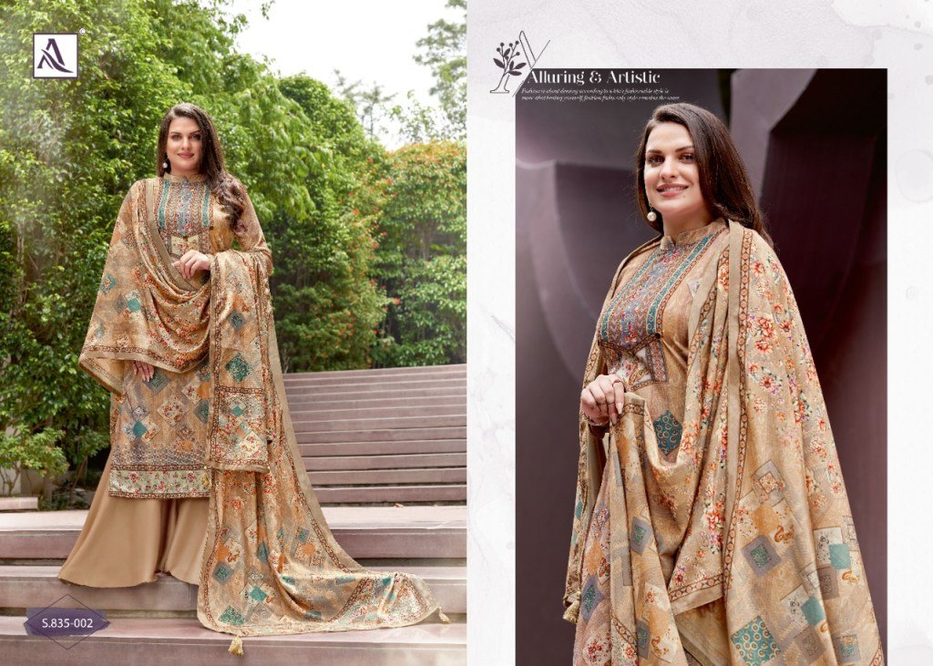 Alok Suits Gulnar 835-001 to 835-008 Series 2