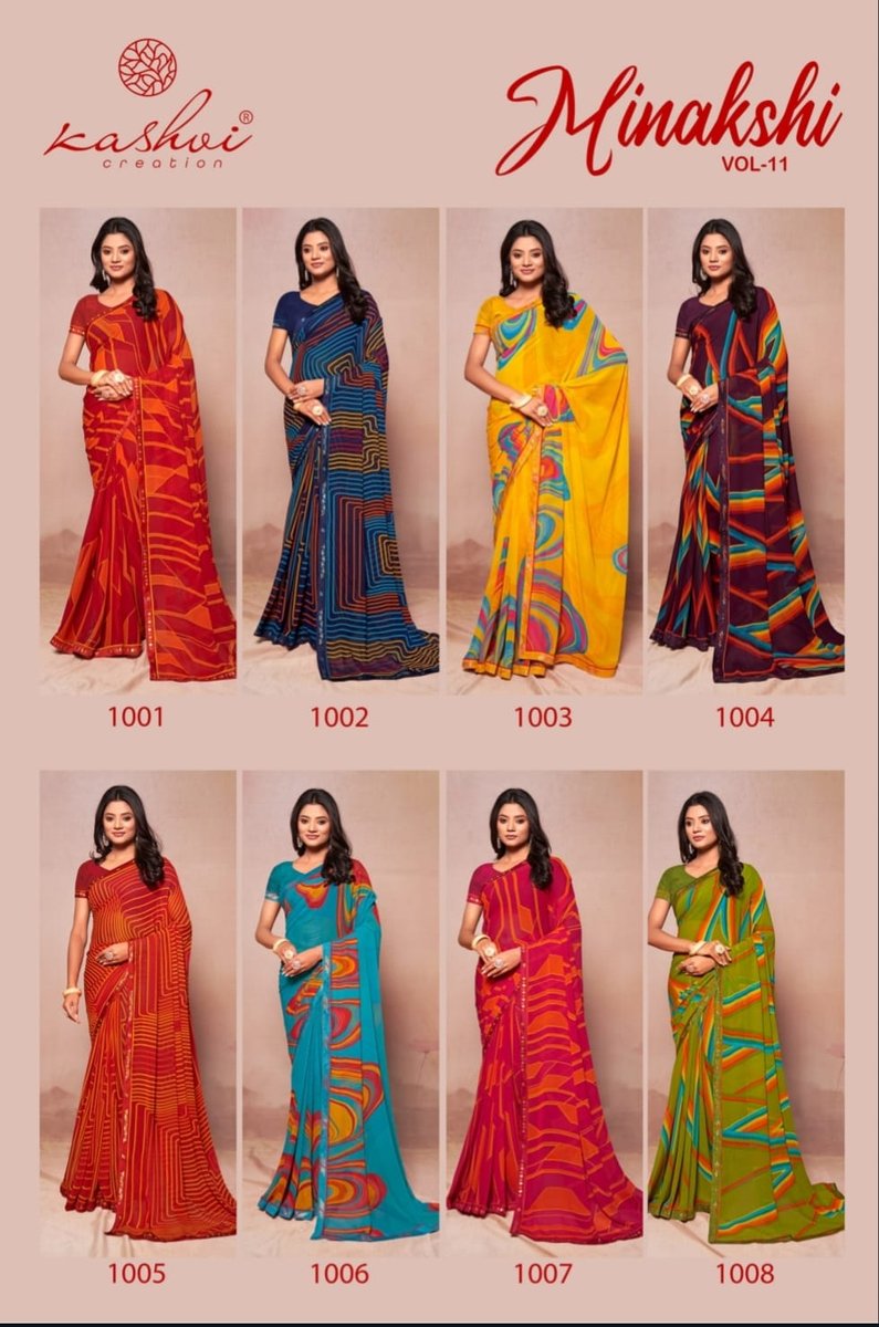 KASHVI CREATION MINAKSHI VOL-11 1001 TO 1008 9
