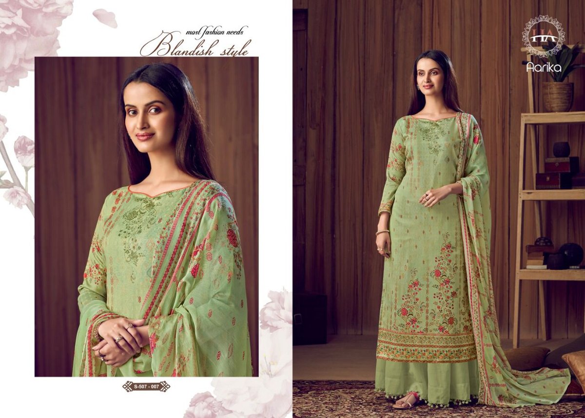 Harshit Fashion Aarika Edition Vol-2 507-001 to 507-010 Series 7