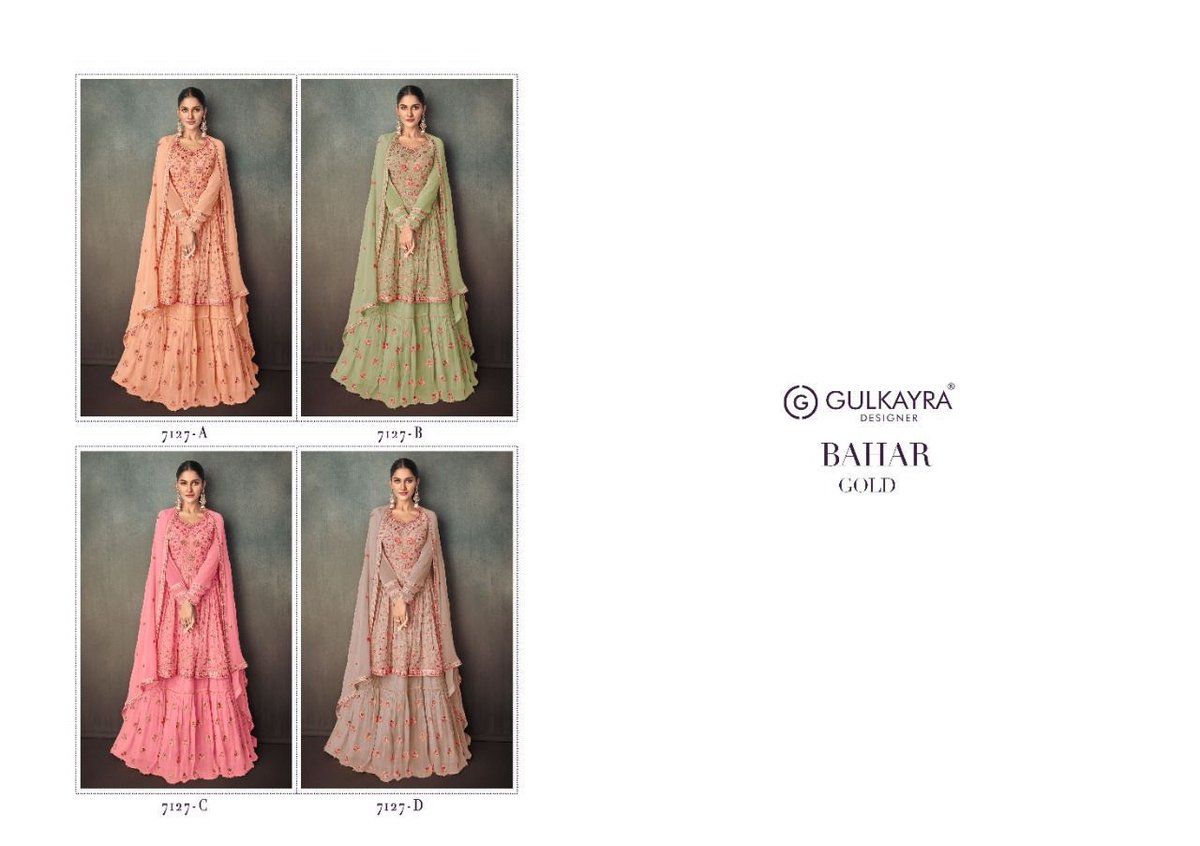 Gulkayra Designer Bahar Gold 7127 Colors 5