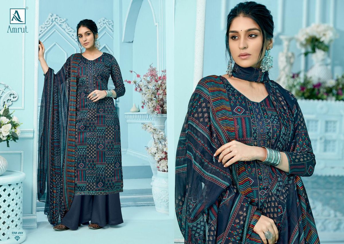 Alok Suit Amrut 558-001-558-010 Series 1