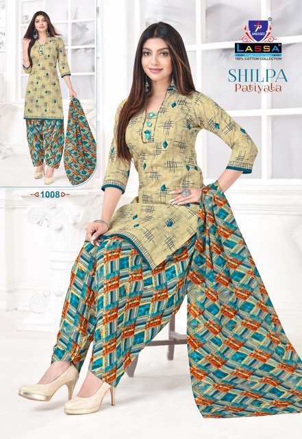 Arihant Cotton Shilpa Patiyala 1001-1010  Series 8