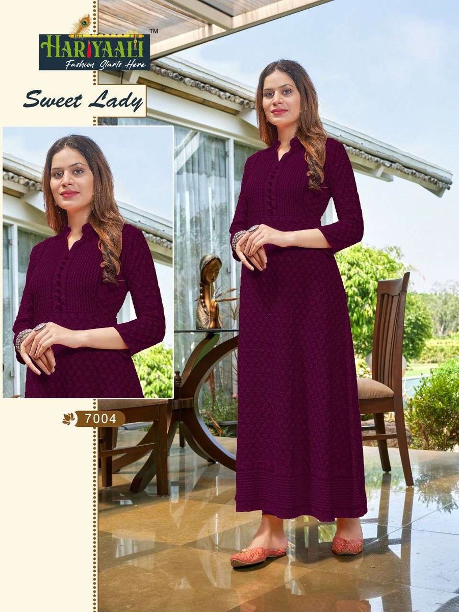 Hariyaali Fashion Sweet Lady 7002-7018 Series 3