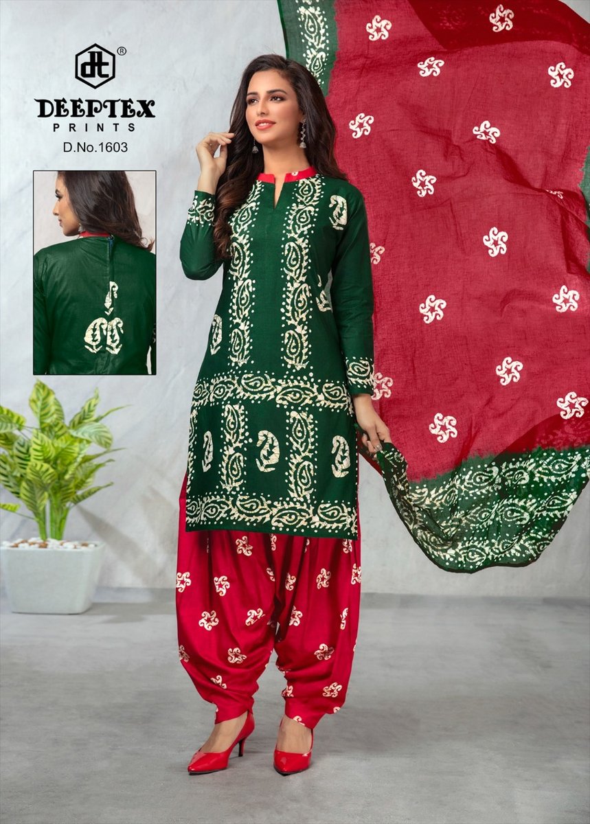 Deeptex Prints Batik Plus Vol-16 1601-1610 Series 3