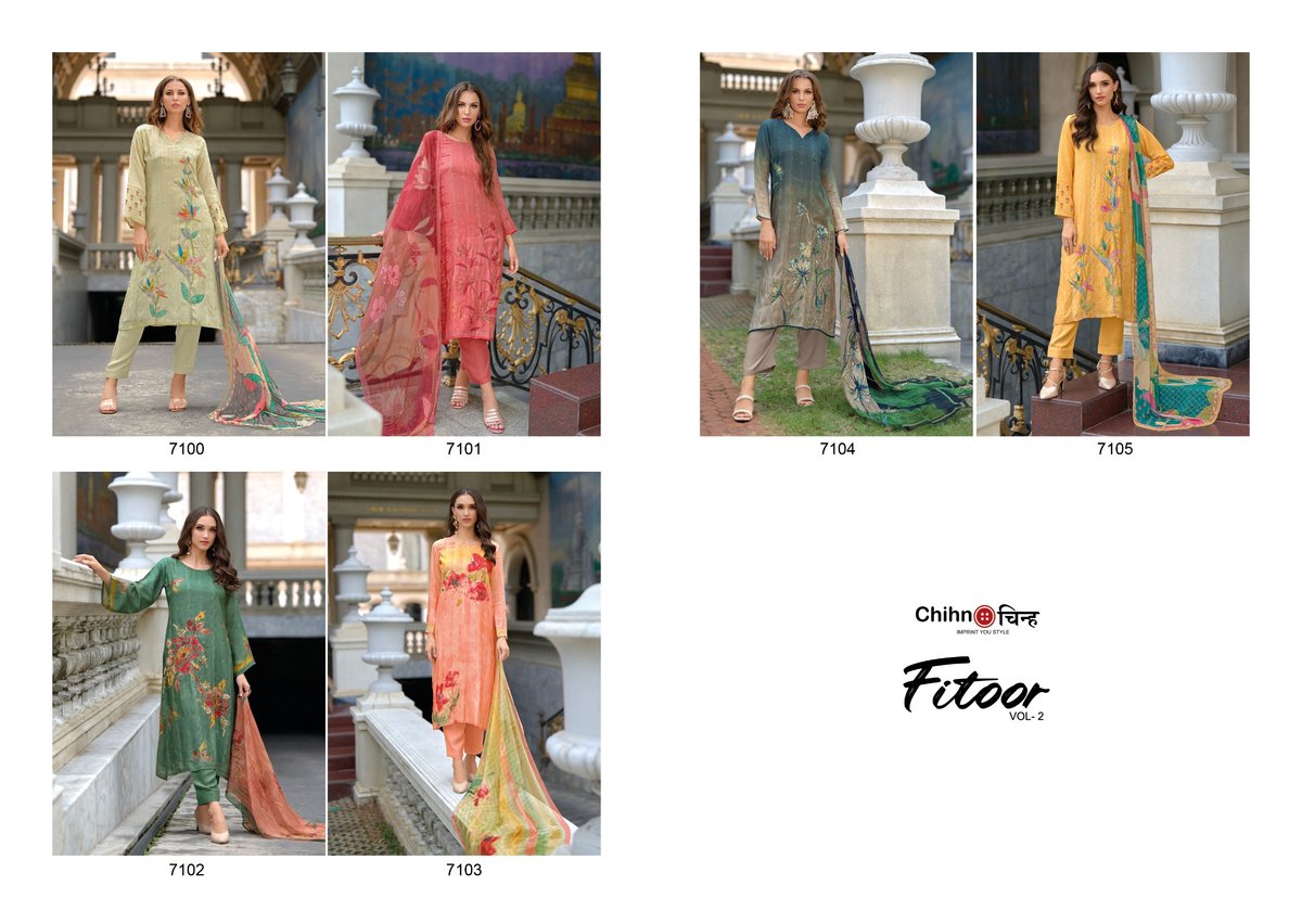 CHIHN FITOOR VOL-2 7100 TO 7105 7