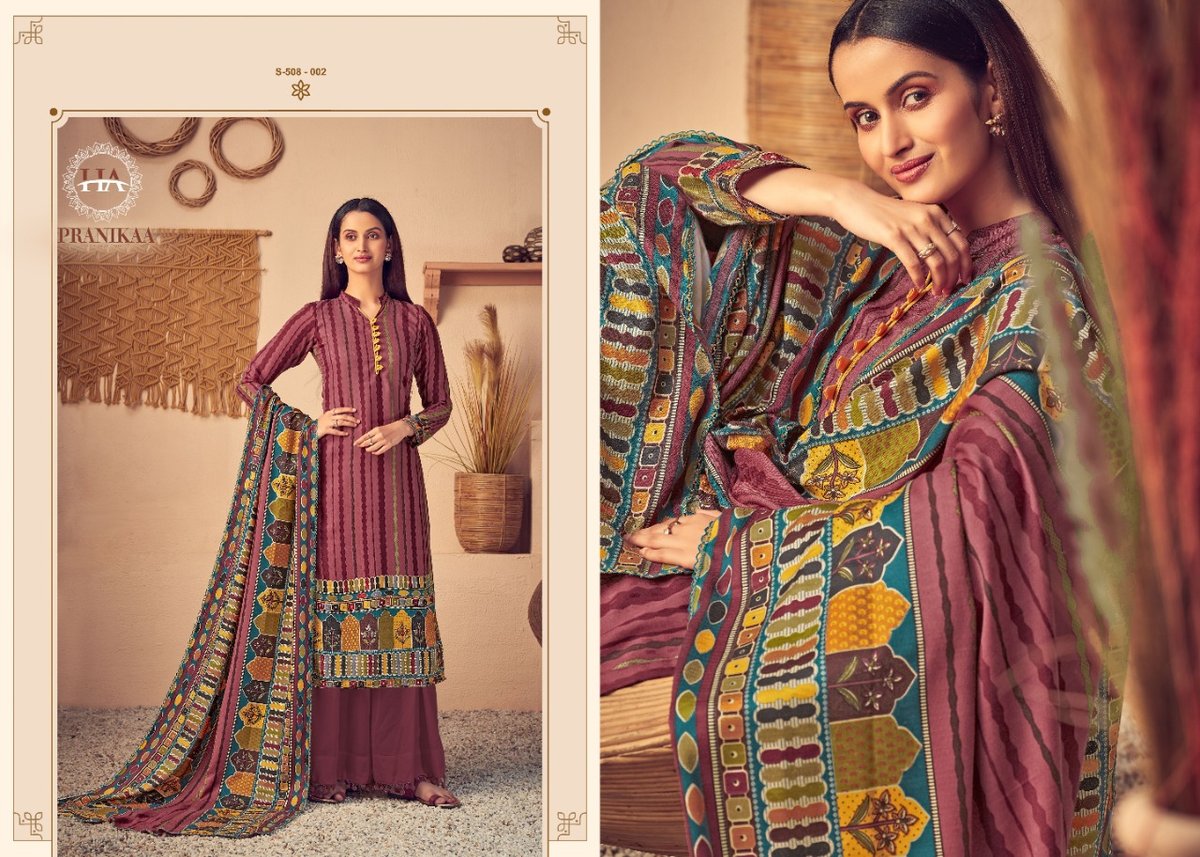 Harshit Fashion Pranikaa 508-001-508-010 Series 2