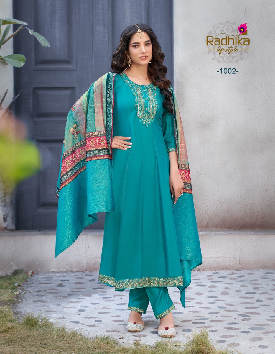 RADHIKA LIFESTYLE GULMOHAR VOL-1 1001 TO 1004 2