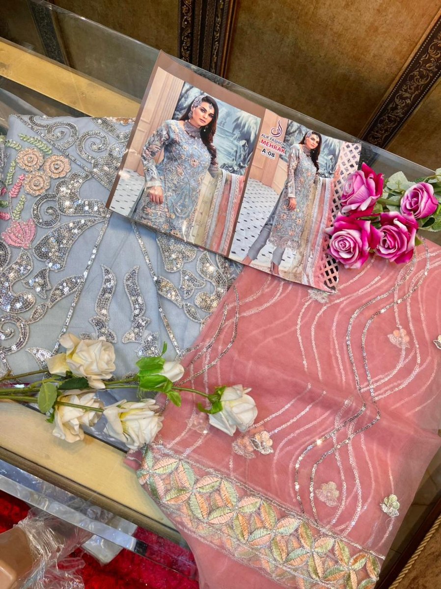 Alif Fashion Mehrak A-08 Salwar Kameez 3
