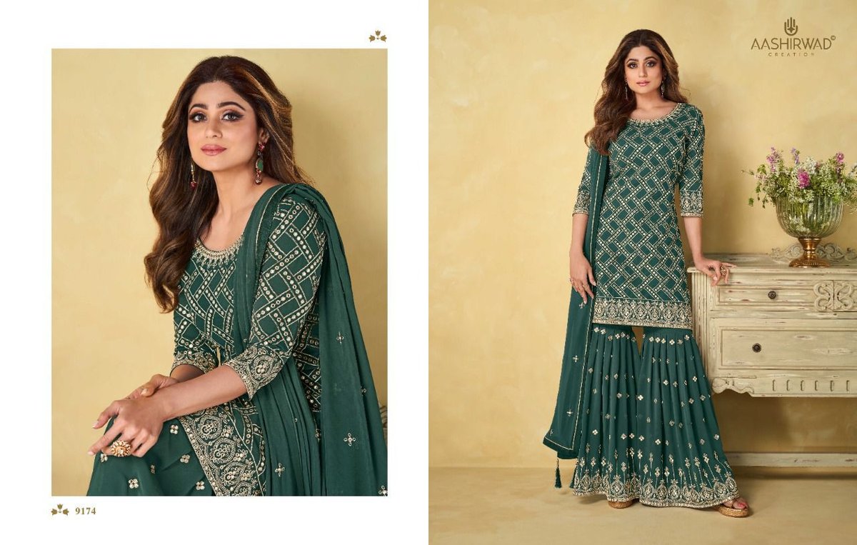 Aashirwad Creation Rihana 9171-9174 Series 4
