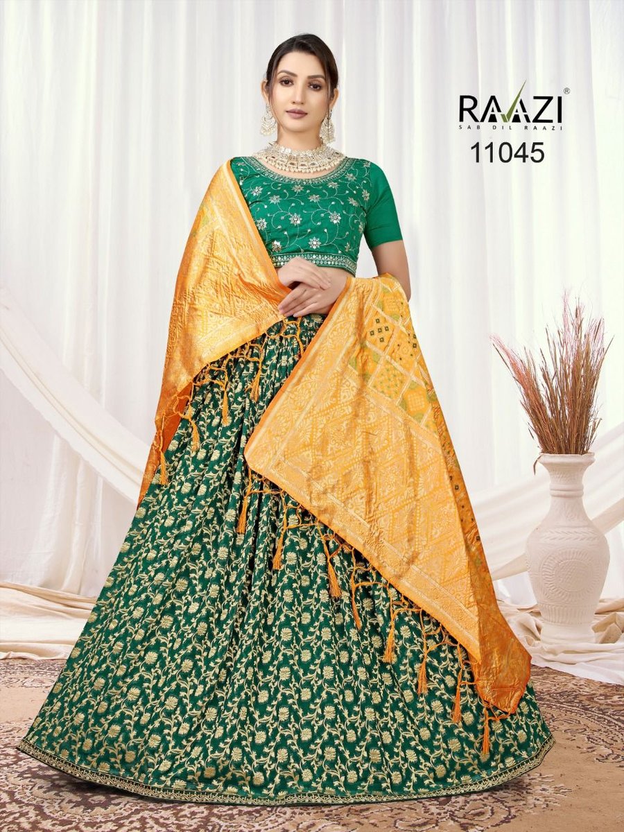 Rama Fashion Raazi Jacquard Lehenga 11045-11058 Series 1
