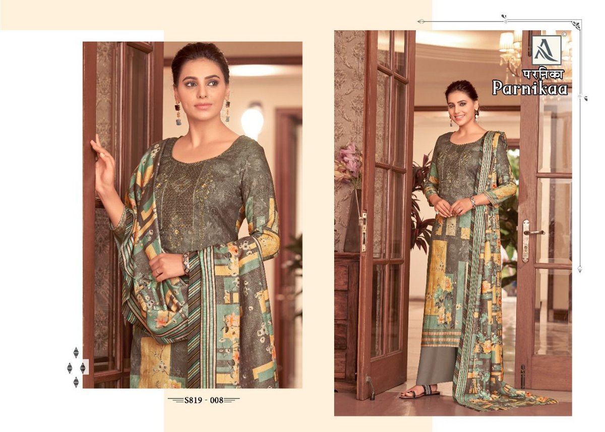 Alok Suits Parnikaa 819-001 To 819-010 Series 8