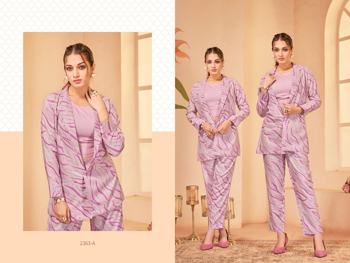 BIPSON PRINTS TRENDY 2363-A TO 2363-D 1