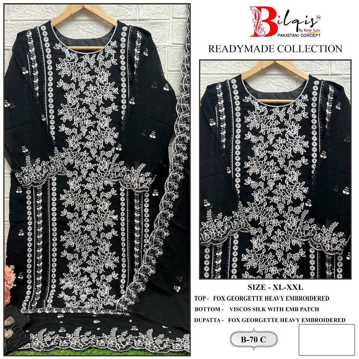 BILQIS READYMADE COLLECTION B-70-A TO B-70-D 3