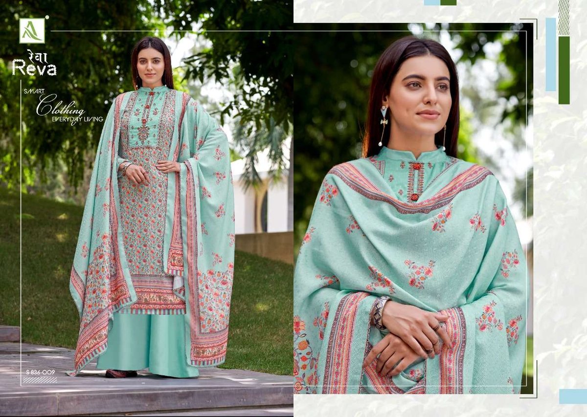 Alok Suit Reva 836-001 to 836-010 Series 9