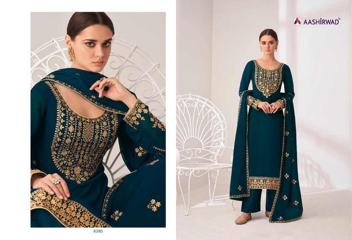 Aashirwad Creation Anita 8390-8395 Series 6